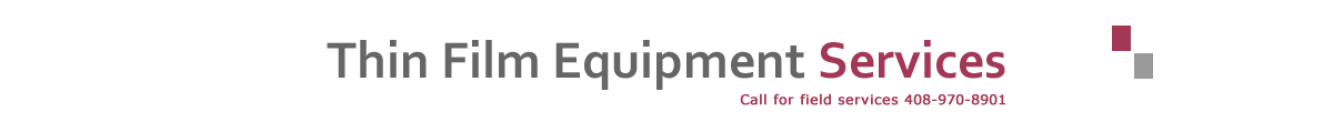Thin Film Equipment Services
